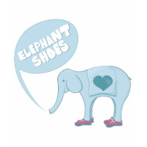 Elephant Shoes t-shirts