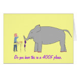 Elephant Shopping Card