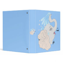 Elephant Shower Binder binders