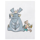 elephant sitting on my chest flyers