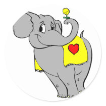 Elephant stickers