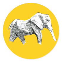 Elephant Sticker