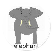 Elephant stickers