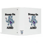 Elephant Stomp On ADHD binders