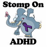 Elephant Stomp On ADHD Acrylic Cut Out
