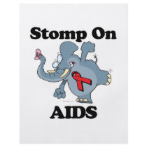 Elephant Stomp On AIDS Flyers