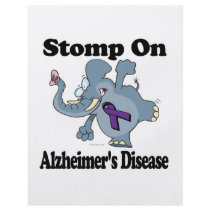 Elephant Stomp On Alzheimers Disease Flyers