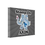 Elephant Stomp On ARDS Canvas Print