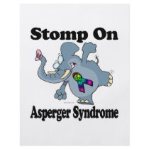 Elephant Stomp On Asperger Syndrome Personalized Flyer