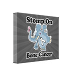 Elephant Stomp On Bone Cancer Canvas Prints