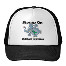 Elephant Stomp On Childhood Depression Hat