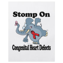 Elephant Stomp On Congenital Heart Defects Custom Flyer