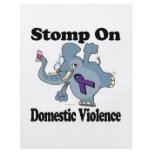 Elephant Stomp On Domestic Violence flyers