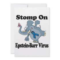 Elephant Stomp On Epstein-Barr Virus Custom Announcement