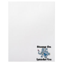 Elephant Stomp On Epstein-Barr Virus Personalized Letterhead