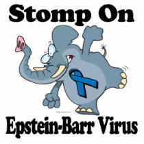 Elephant Stomp On Epstein-Barr Virus Cut Outs