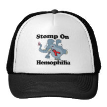 Elephant Stomp On Hemophilia Mesh Hat