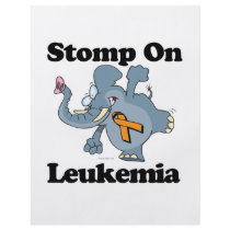 Elephant Stomp On Leukemia (orange) Full Color Flyer