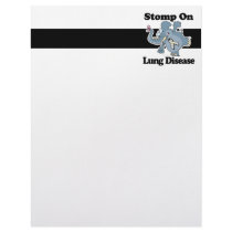 Elephant Stomp On Lung Disease Customized Letterhead