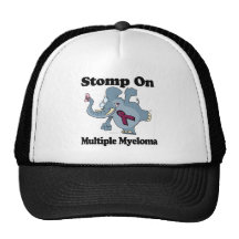 Elephant Stomp On Multiple Myeloma Mesh Hat
