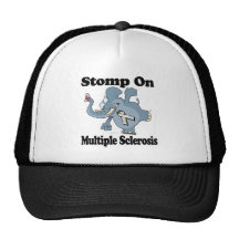Elephant Stomp On Multiple Sclerosis Trucker Hat