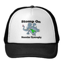 Elephant Stomp On Muscular Dystrophy Trucker Hats