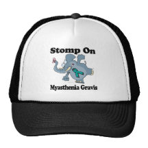 Elephant Stomp On Myasthenia Gravis Mesh Hats