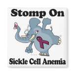 Elephant Stomp On Sickle Cell Anemia Refrigerator Magnets