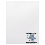Elephant Stomp On Stomach Cancer Customized Letterhead