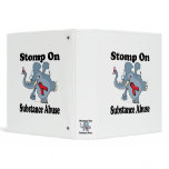 Elephant Stomp On Substance Abuse Binders