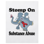 Elephant Stomp On Substance Abuse Flyers