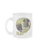 Elephant swimming wildlife safari mugs