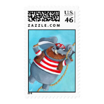 Elephant - The Best Pirate Animal Stamps