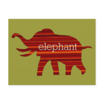 ELEPHANT THEATER LOGO postcards