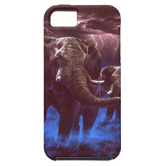 Elephant Thunder iPhone 5 Case