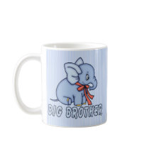Elephant Toy Big Brother Coffee Mugs