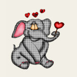 Elephant Valentine T-shirts and Gifts