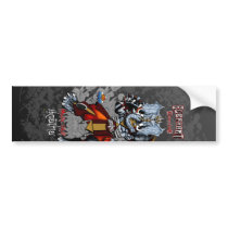 Elephant Warrior - Muay-Thai Walk - 4 Bumper Sticker