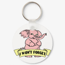 Elephant Won't Forget keychains by goldnsun Elephant Won't Forget keychains