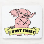 Elephant Won't Forget Mouse Mats