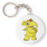 Elephante Yellow Key Chains