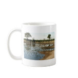 Elephants and Birds at a Waterhole Mugs Elephants and Birds at a Waterhole Mugs