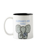 Elephants Are Cool mugs
