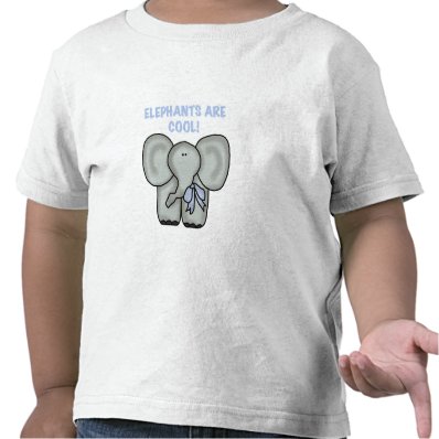 Elephants Are Cool Tees