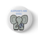ELEPHANTS Button by toddlersplace ELEPHANTS Button