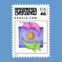 Elephants Can Fly! Stamp