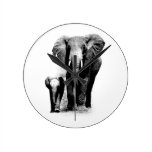 Elephants Clock