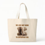 Elephants Deserve Respect bags