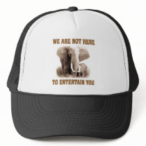 Elephants Deserve Respect Trucker Hats