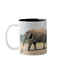 Elephants in Kruger Park mugs